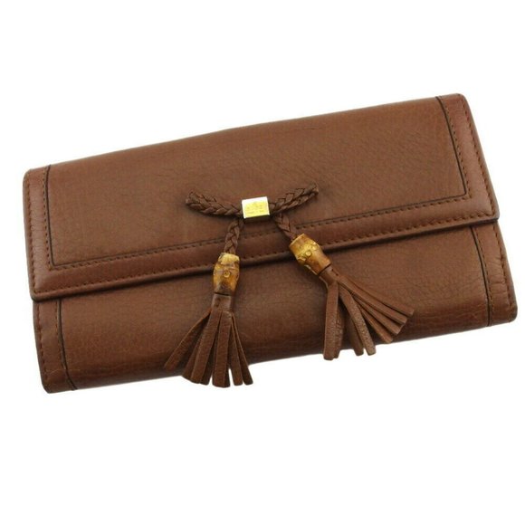 GUCCI wallet Bella leather Auth G1483 - Picture 1 of 9